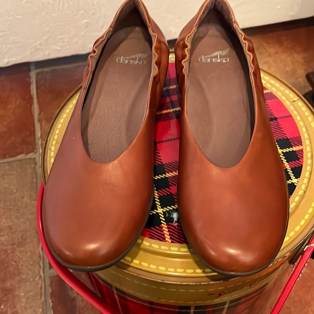 Dansko Kira slip on flats.